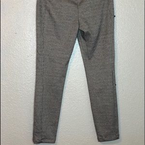 Gingham cropped pants